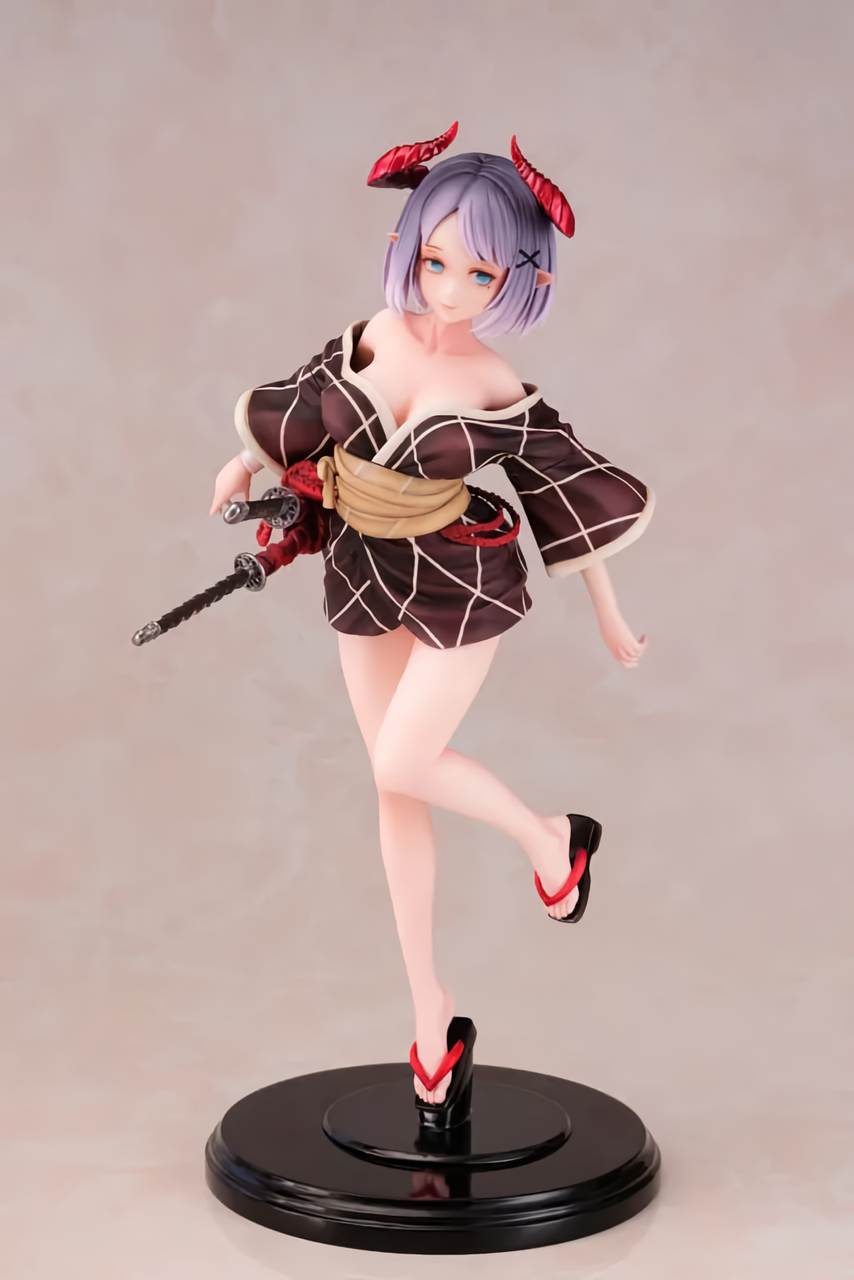 Tsunokko Devil Horn Girl - Daiki 30CM | PVC Figurine | 3D Painted Model