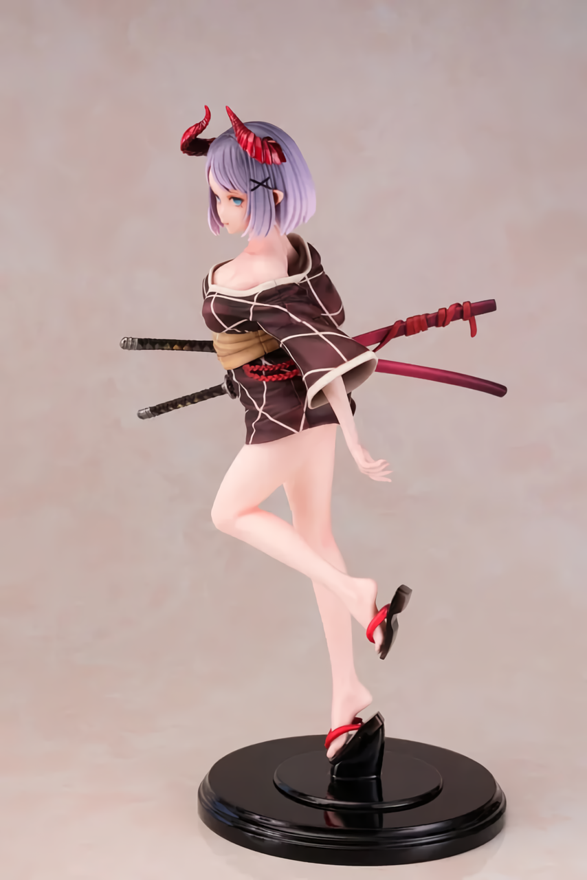 Tsunokko Devil Horn Girl - Daiki 30CM | PVC Figurine | 3D Painted Model