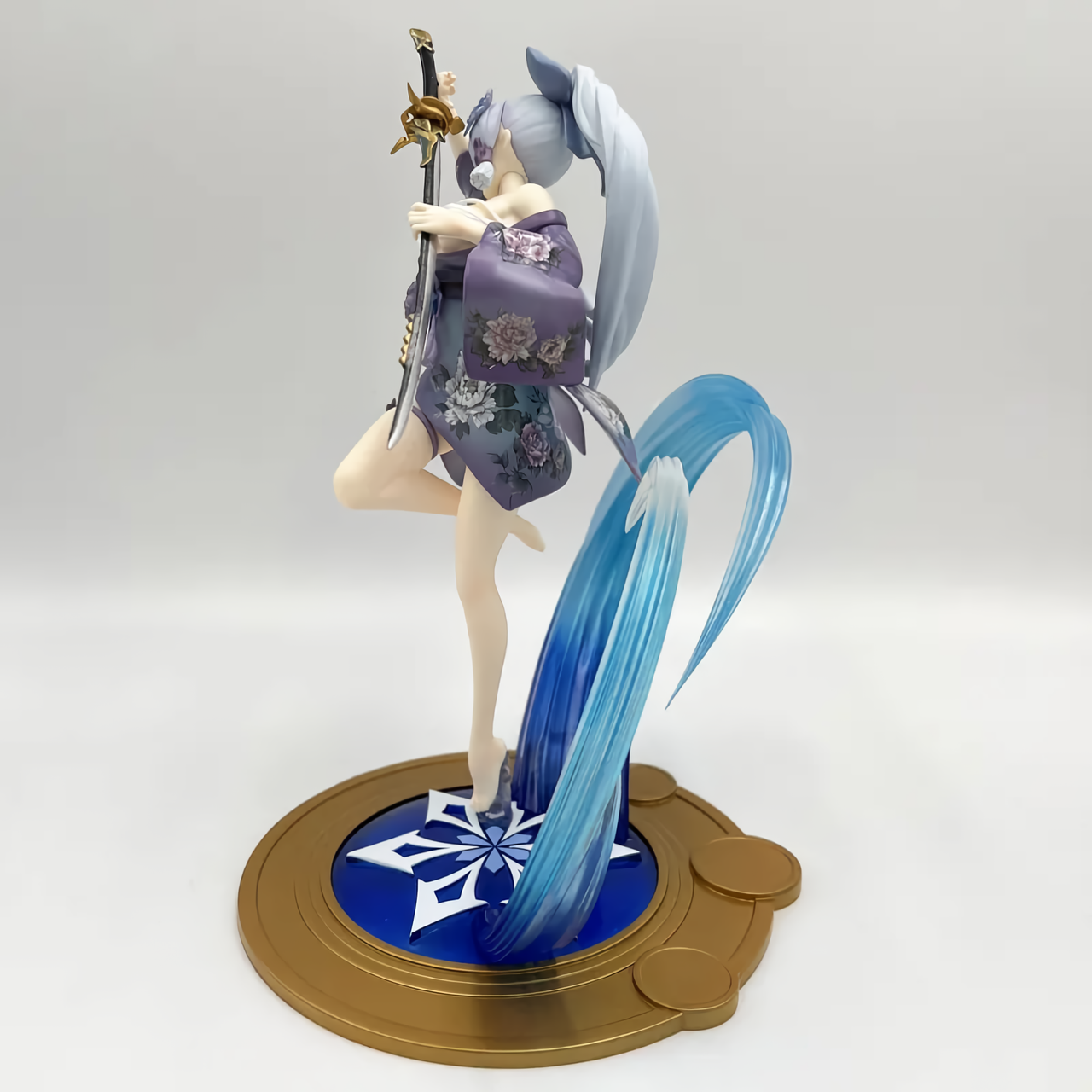 Kamisato Ayaka Whimsical Blade - Genshin Figurine 30CM | PVC Figurine | 3D Painted Model