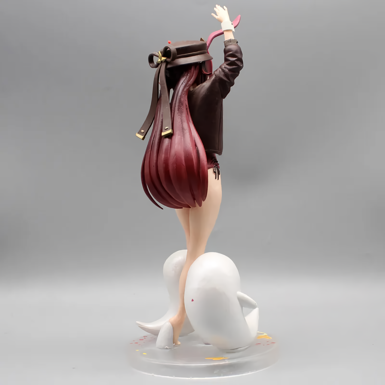 Hu Tao Bunny Ears Cosplay - Genshin Figurine 27CM | PVC Figurine | 3D Painted Model